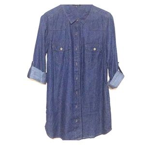 Denim Dress Size medium!